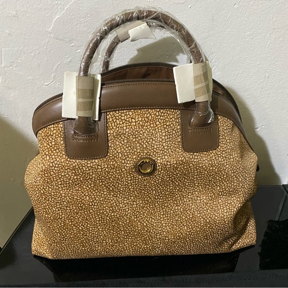 Elise 2001 brown 2 Set Pile Shoulder Hand Bag - Picture 6 of 7